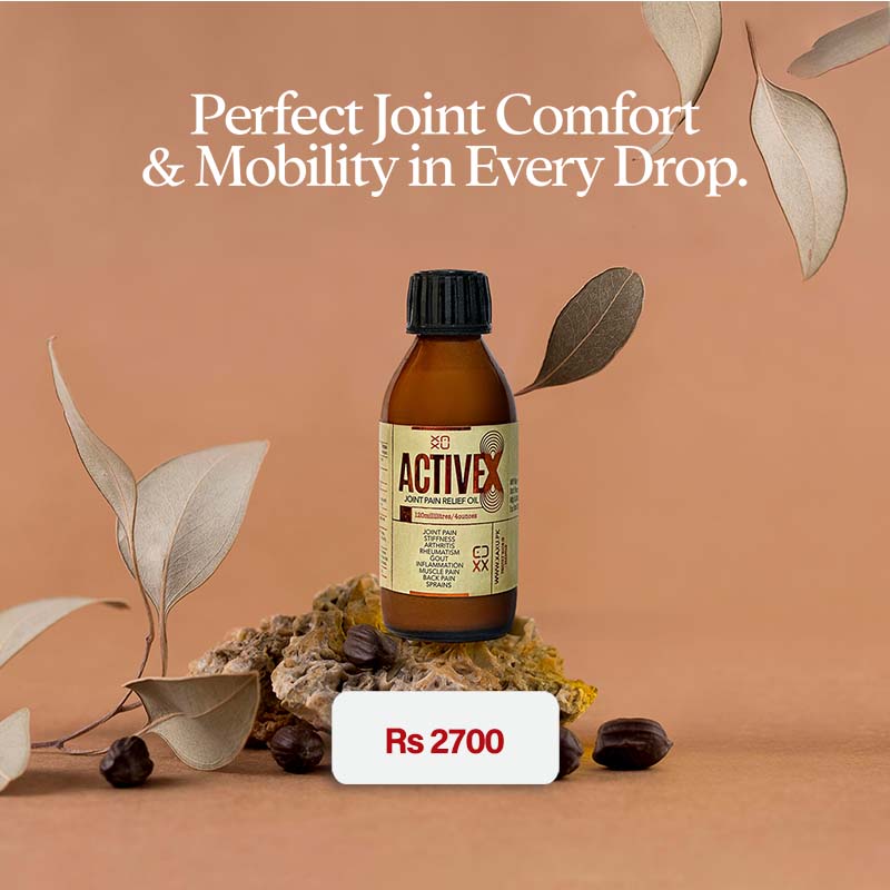 Active8 Joint Pain Relief Oil – Soothing Joint & Muscle Rub | XAXU Pakistan
