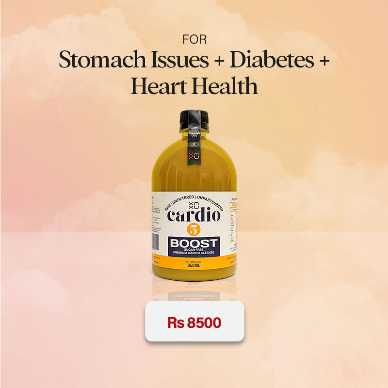 Cardio5 Boost Apple Cider Vinegar Wellness Drink 950ml – Advanced Digestion Sugar Control and Heart Health Support Pakistan