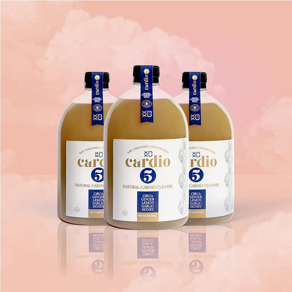 Cardio5 - Organic Heart Health & Detox Syrup | 3x950ml