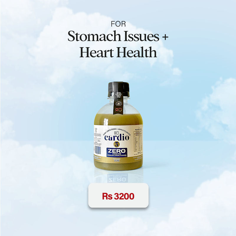 Cardio5 Zero Sugar-Free Apple Cider Vinegar Drink 250ml – Zero Calorie Digestive and Heart Health Support Supplement Pakistan