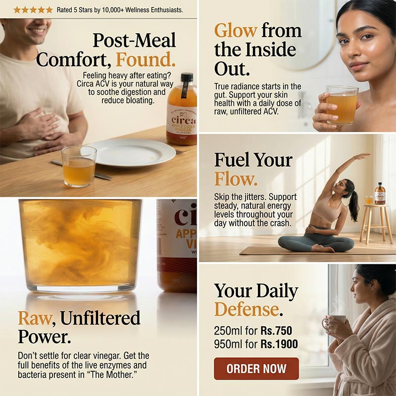 Circa Apple Cider Vinegar – Organic Digestive Support