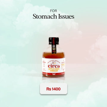 Circa Organic Raw Unfiltered Apple Cider Vinegar with the Mother 250ml – Natural Digestive and Weight Management Support Pakistan