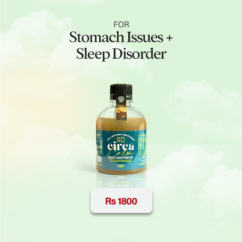Circa Calm Apple Cider Vinegar Wellness Blend 250ml – Natural Stress Anxiety and Sleep Support Supplement Pakistan