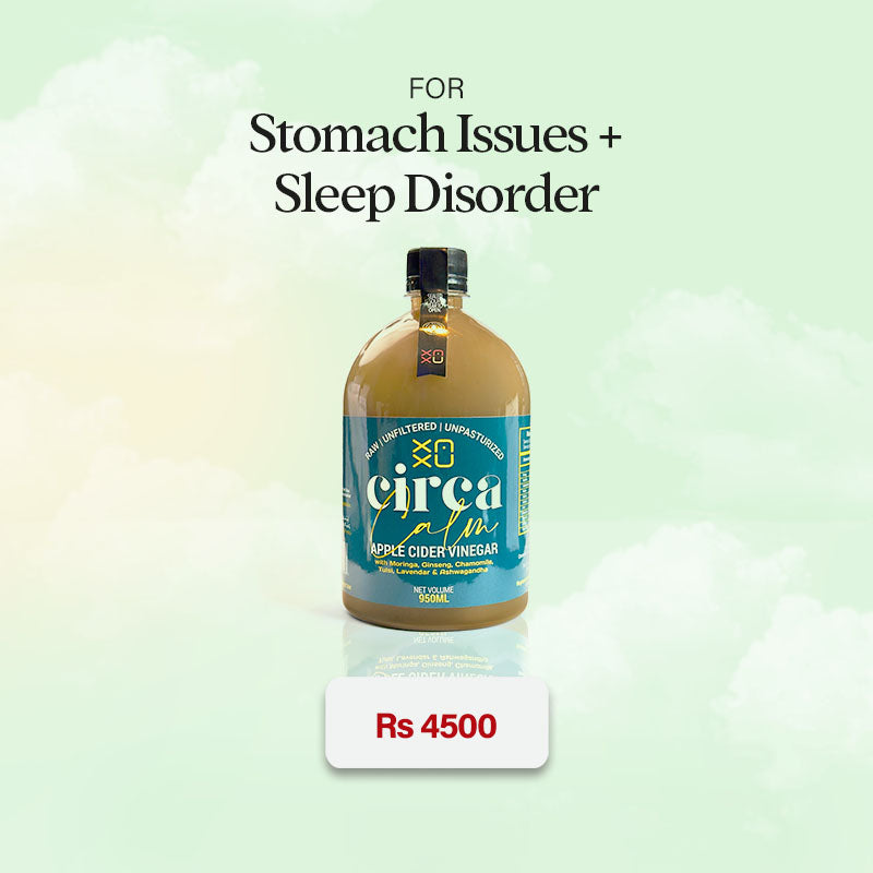 Circa Calm Apple Cider Vinegar Wellness Blend 950ml – Natural Stress Anxiety and Sleep Support Supplement Pakistan